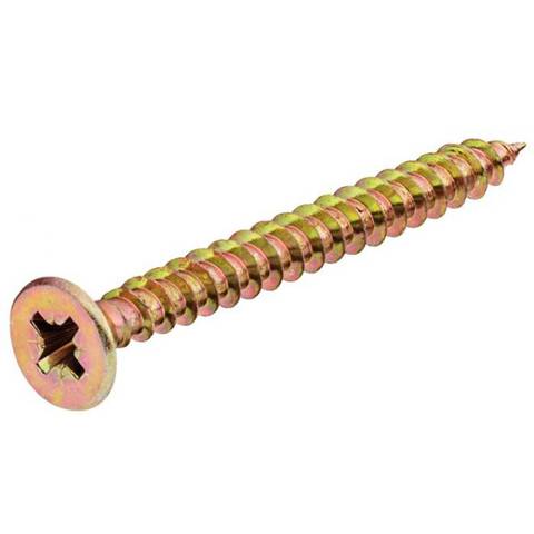 Шуруп 5*30 желтый Блистер 14шт