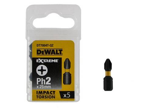Бита DeWalt PZ2 25мм DT7387T-QZ (5)