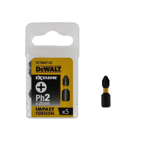 Бита DeWalt PZ2 25мм DT7387T-QZ (5)