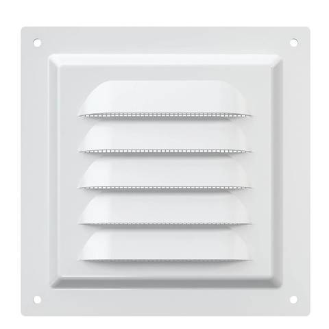 Решетка ERA 1212МЭ Эмаль с сеткой 125*125 сталь