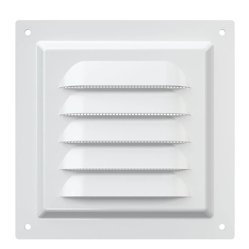 Решетка ERA 1212МЭ Эмаль с сеткой 125*125 сталь