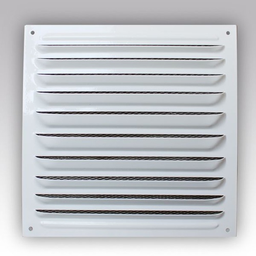 Решетка ERA 2525МЭ Эмаль с сеткой 250*250 сталь