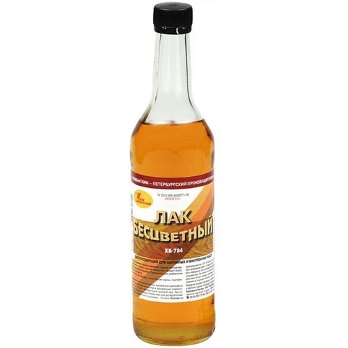Лак ХВ-784 бесцветный 0.5л НБХ