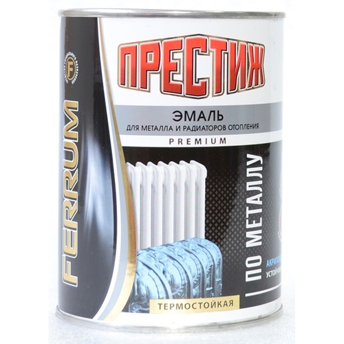 Эмаль для радиаторов акрил Белая (0.9) Престиж
