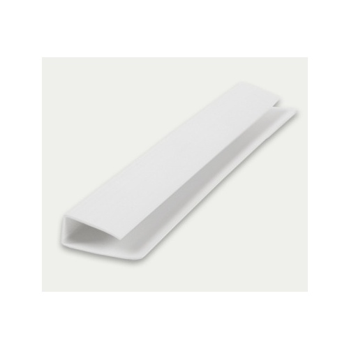 Планка L-стартовая для панелей 8мм (3м) белый глянцевый 001-G