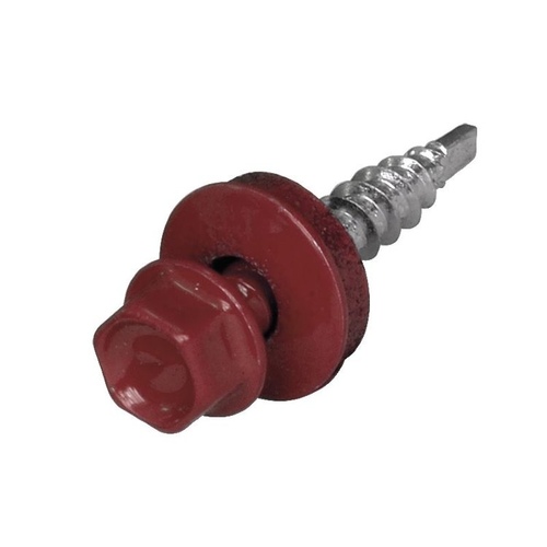 Саморез кровельный по дереву 4,8х35 /3005/ банка 0,4 л. (55)