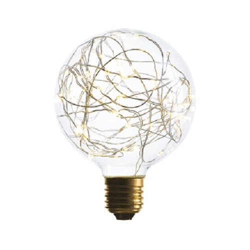 Лампа LED RGB E27 3W G95 Фарлайт