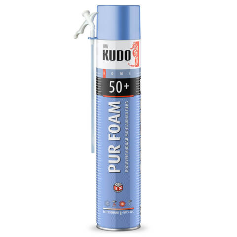 Пена монтажная KUDO PUR FOAM 50+ (1000 мл)
