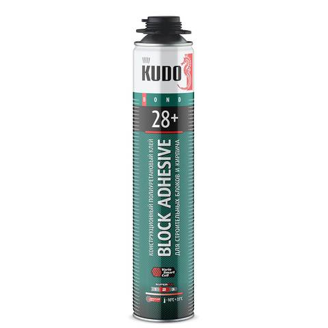 Пена-клей ПРОФ. KUDO 28+ Block Adhesive (1000 мл)