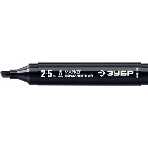 Маркер ЗУБР МП-300К черный, 2-5 мм