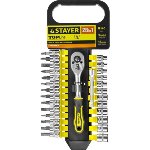 Набор торцевых головок STAYER RSS 28S 27754-H28
