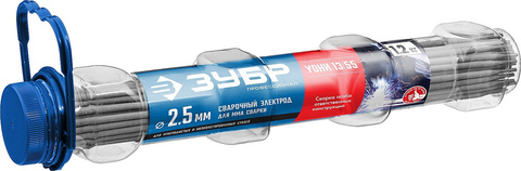 Электроды ЗУБР d 2.5 х 350 мм, 1,2 кг 40021-2.5