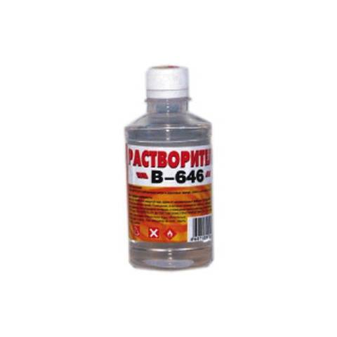 Растворитель 646 (0,5л/0,4 л)