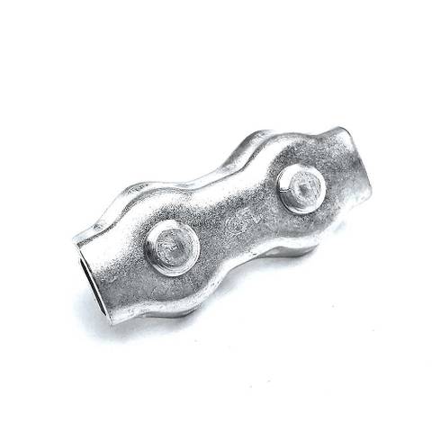 Зажим для ст. канатов двойной DUPLEX 2 скин 2 шт