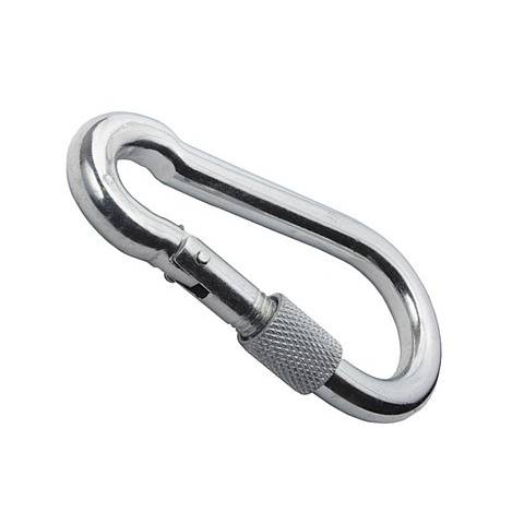 Карабин с фиксатором 4*40 скин 1шт