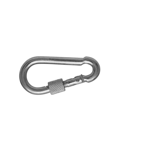 Карабин с фиксатором 8*80 скин 1шт