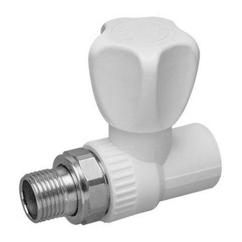 Кран для радиат. ф-25-3/4 прям. пп