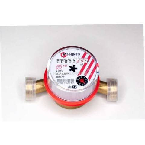 Счетчик д/воды Ду15 (1/2) универсальный ЭКОМЕРА GERRIDA