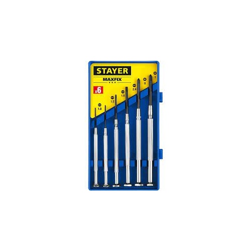 Отвертки часовые STAYER 6 предм 2560-H6_z02
