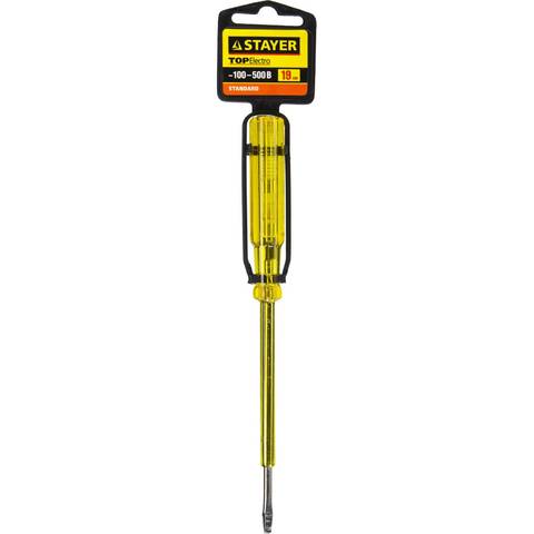 Электрический пробник STAYER 100-500В 140мм 2571-14_z01