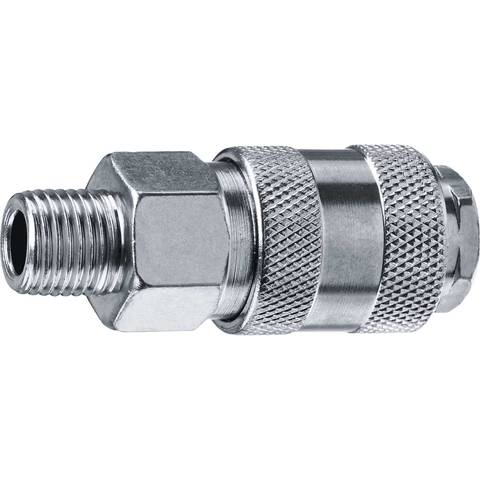 Переходник 1/4" M - рапид муфта ЗУБР Профессионал 64911-1/4