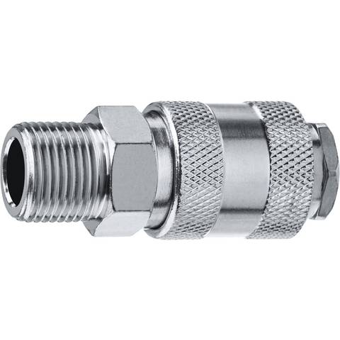 Переходник быстросъемный 3/8" M - рапид муфта ЗУБР 64911-3/8