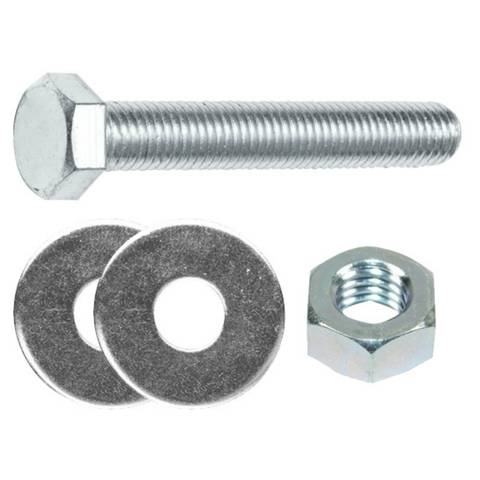 Болт 8*70 (гайка+2 шайбы) 3 шт "БЛИСТЕР"