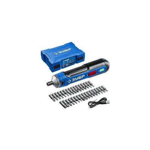 Отвертка аккумуляторная 4 Vmax ЗУБР Профессионал PSD-4S