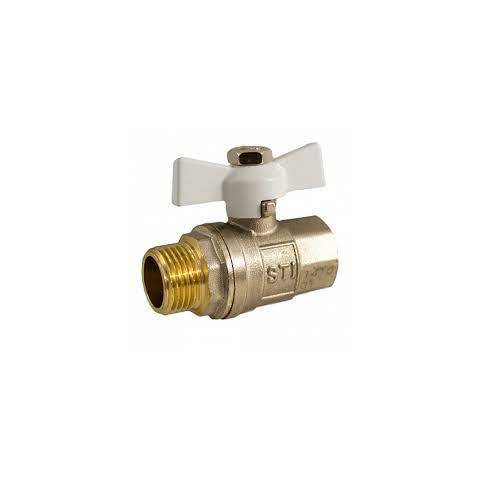 Кран шаровый латунный усил. 1/2" г/ш FNR01