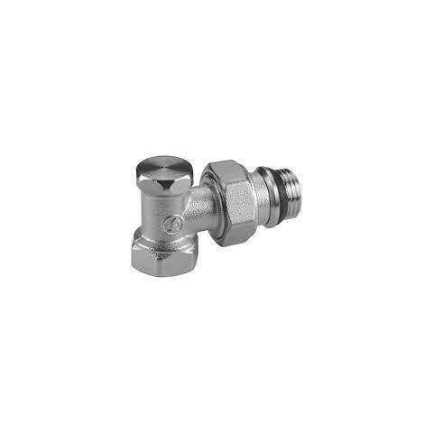 Кран для радиаторов 1/2" угловой/нижний QS-3451