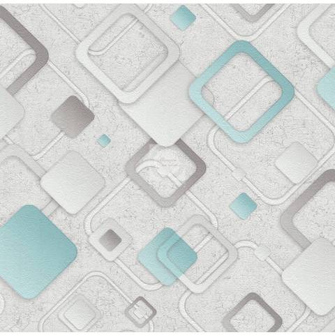 Н/З Обои МОФ EcoStyle Ромбы 6275-1 0,53*10,05 Дуплекс