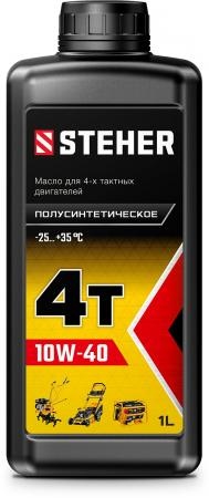 Масло полусинтетика 4-т STEHER 1 л. 4T-10W40 (76010-1)