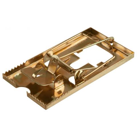 Мышеловка STAYER металлическое основание, средняя 40490-M