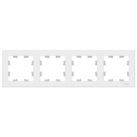 Рамка ATLAS 4-я белый ATN000104