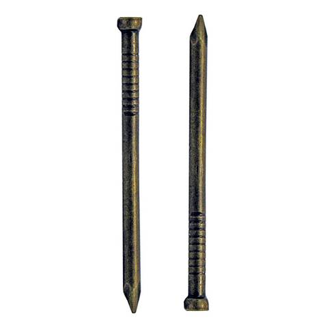 Гвозди финишные 35х1,2 "БЛИСТЕР" латунь (50 г)