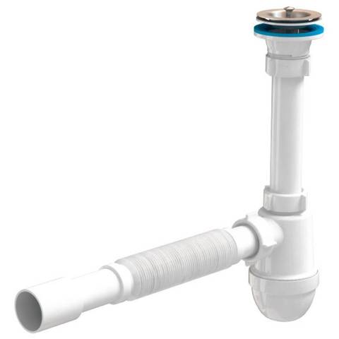 Сифон для душевого поддона с механизмом click-cluck PCC165-0