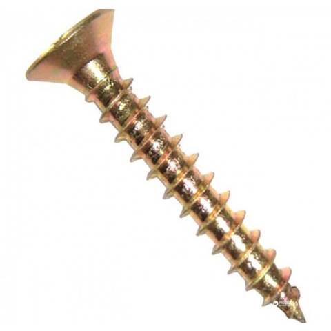 Шуруп 3*40 желтый Блистер 40шт