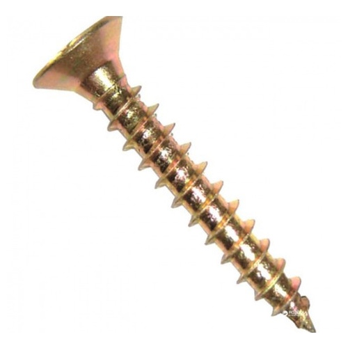 Шуруп 3*40 желтый Блистер 40шт