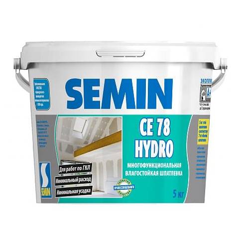 Шпатлевка SEMIN CE78 Hydro (5 кг)