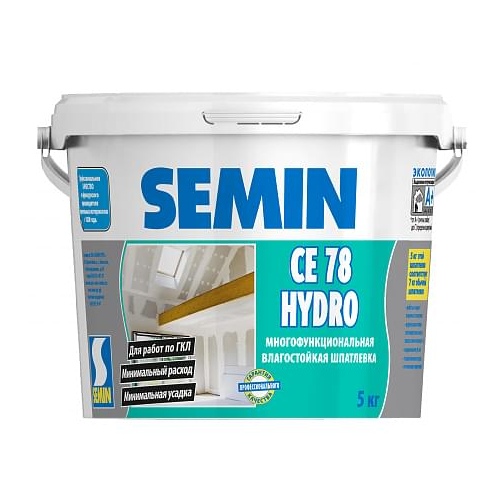 Шпатлевка SEMIN CE78 Hydro (5 кг)