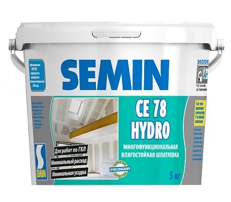 Шпатлевка SEMIN CE78 Hydro (5 кг)