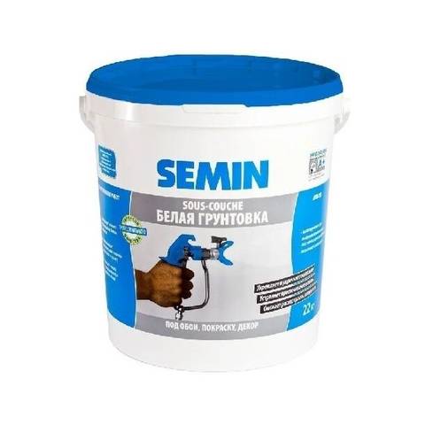 Грунт Sous - Couche Airless Синяя (blue cover) 20 кг