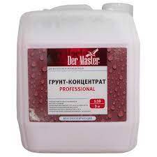 Грунт концентрат Der Master ПРОФ 1:10 3кг