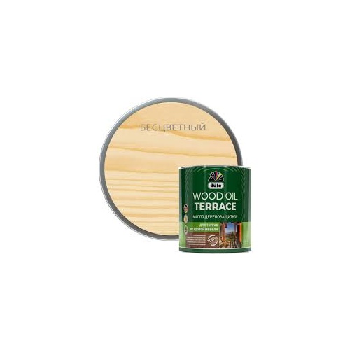 Масло деревозащитное Dufa WOOD OIL TERRACE Бесцветный (1,9 л)