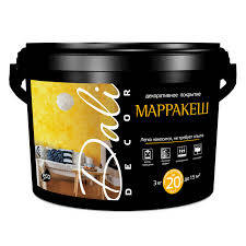 Покрытие Dali-Decor "Марракеш" БЕЛЫЙ ПЕРЛАМУТР (6 кг)