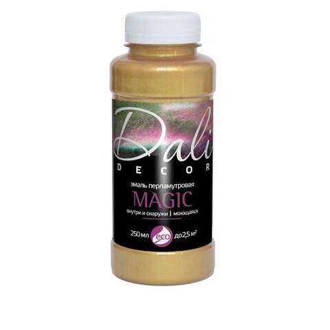 Эмаль перламутровая акриловая Dali-Decor Magic 0,25л Жемчуг 20528