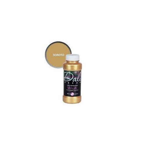 Эмаль перламутровая акриловая Dali-Decor Magic 0,25л Золото 20524