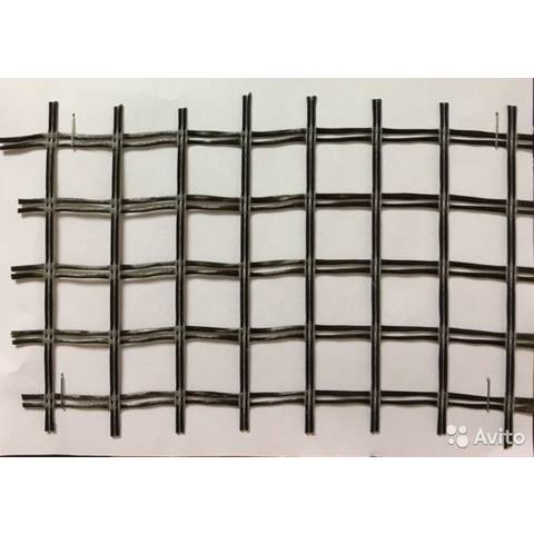 Сетка кладочная базальтовая 25х25мм (0,38х25п/мм)