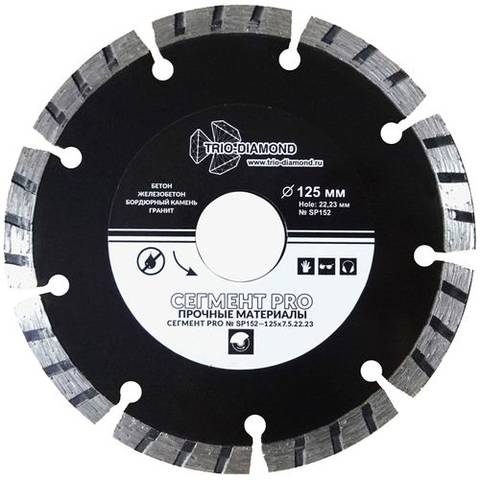 Диск алмазный сегмент PROFI 350*2.2/3.2*10*25.4 MaxiTool 89821