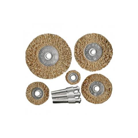 Набор кор.щеток плоских Чаша 50мм. 81503 MaxiTool